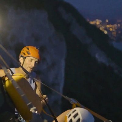 Nuit en falaise à Chambéry